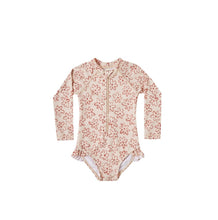 Load image into Gallery viewer, Daisy Long Sleeve Ruffles Summer swimsuit
